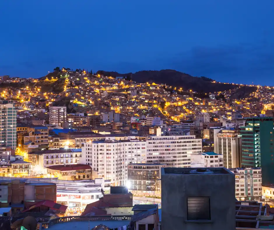 Highest Capital City - La Paz